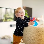 copo de transição avent bico de silicone azul 300ml
