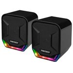 caixa som fantech 2.0 rms 3w gamer (mp)