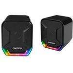 caixa som fantech 2.0 rms 3w gamer (mp)