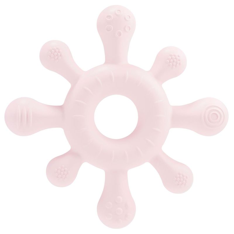 mordedor de silicone lolly octoplus rosa