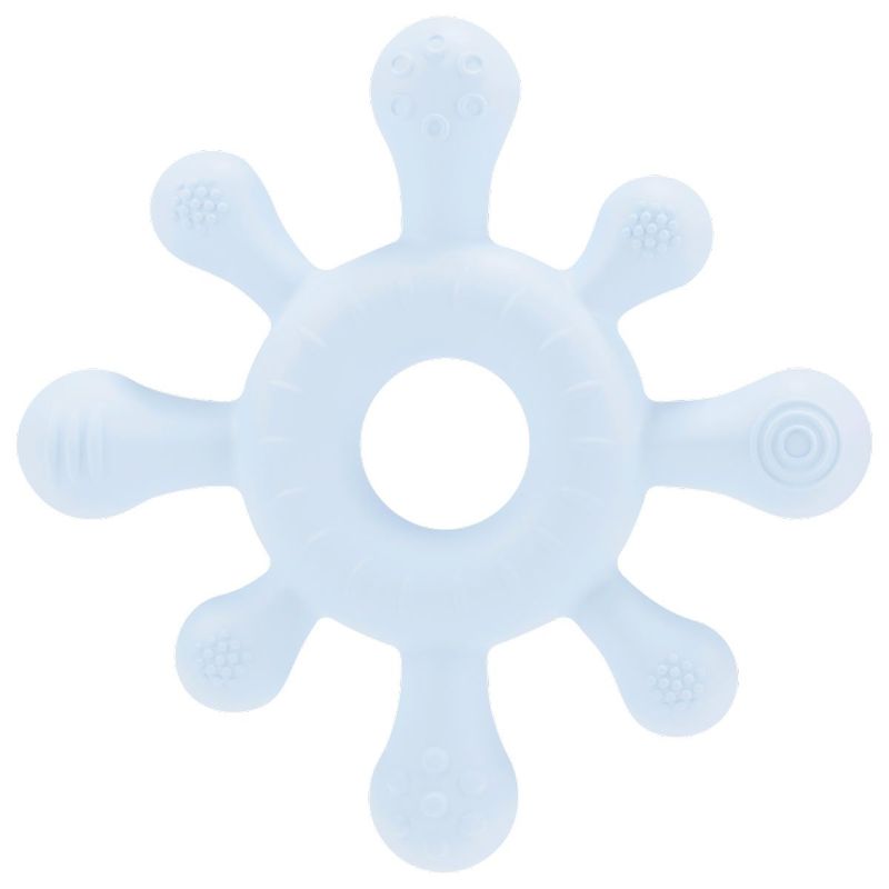 mordedor de silicone lolly octoplus azul