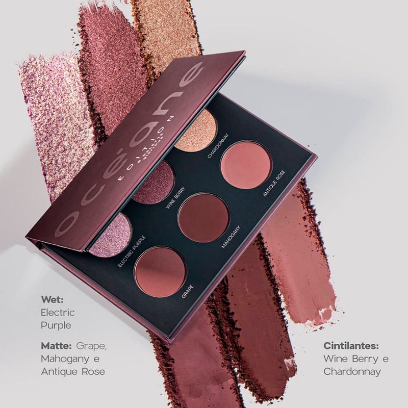 paleta de sombras océane edition palette glorious 7,8g