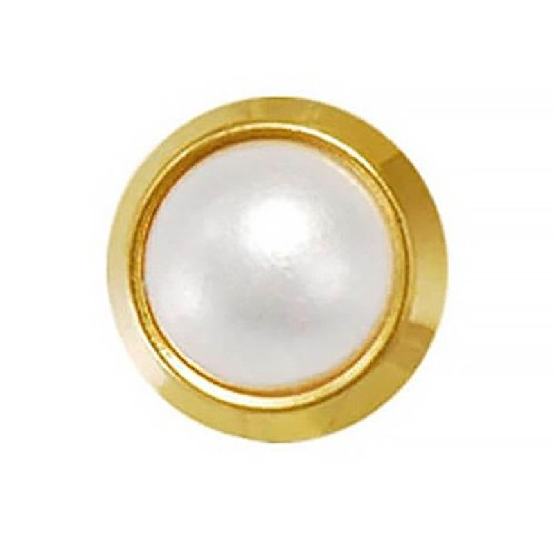 brinco baby n128 pérola studex