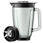 liquidificador philips walita 2l 1200w série 5000 jarra inquebrável 127v preto (mp)