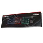 teclado usb gamer fantech fighter tkl iii k614l (mp)