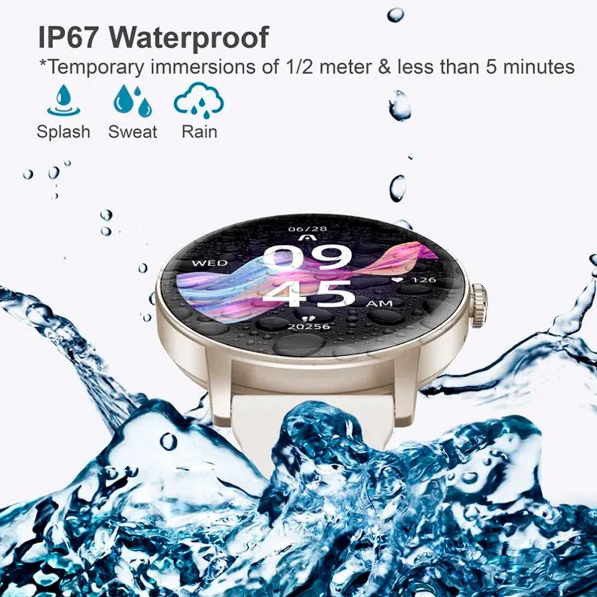 Smartwatch Argom C30 Rosa BT5 IP68