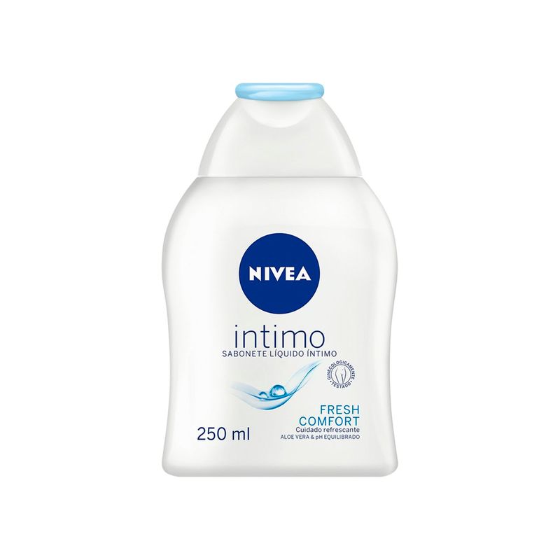 sabonete líquido íntimo nivea fresh comfort 250ml