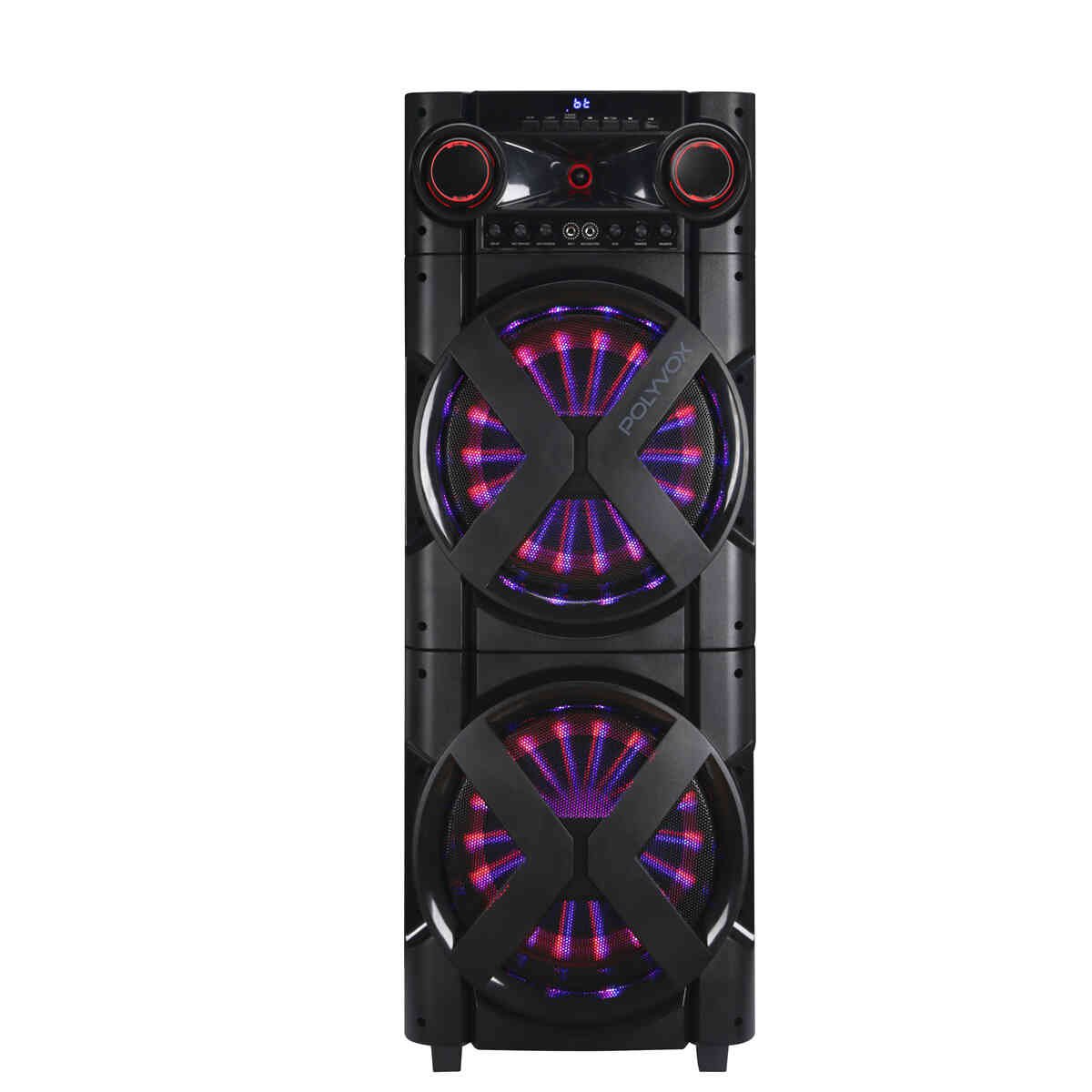 Caixa de Som Amplificada Torre Polyvox Xt-2000t 2000w