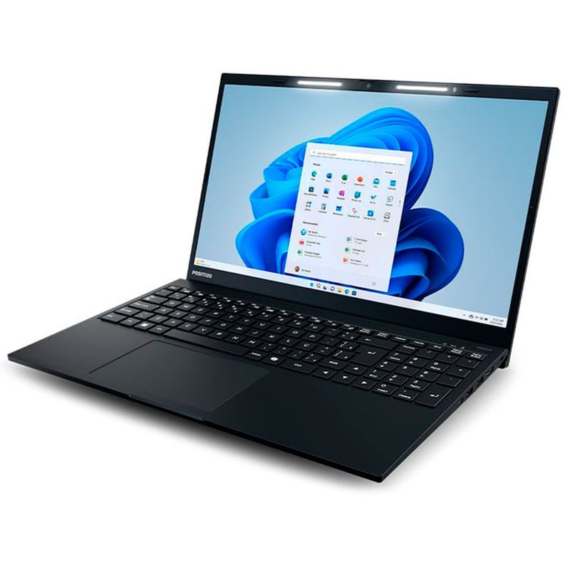 notebook positivo vision i15 intel i3-n300 windows 11 home 8gb ram 256gb 15.6" preto