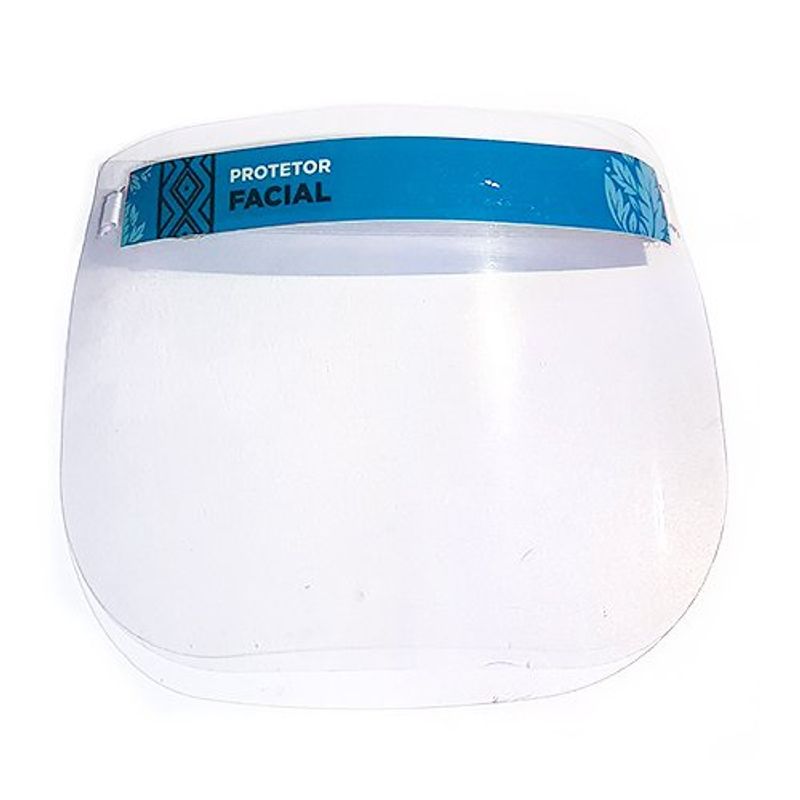 protetor facial reutilizável cores sortidas