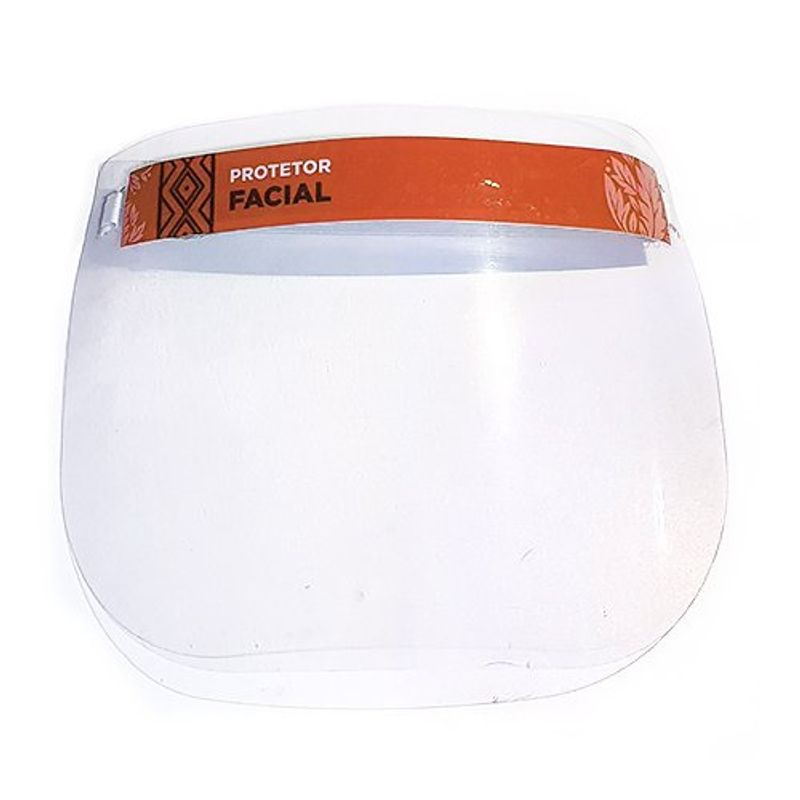 protetor facial reutilizável cores sortidas