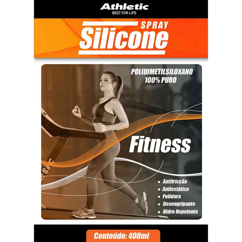 silicone spray athletic para esteiras 400ml 18256