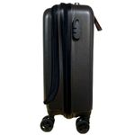 mala de viagem pequena balboa amz-081 abs preto 55cm (mp)