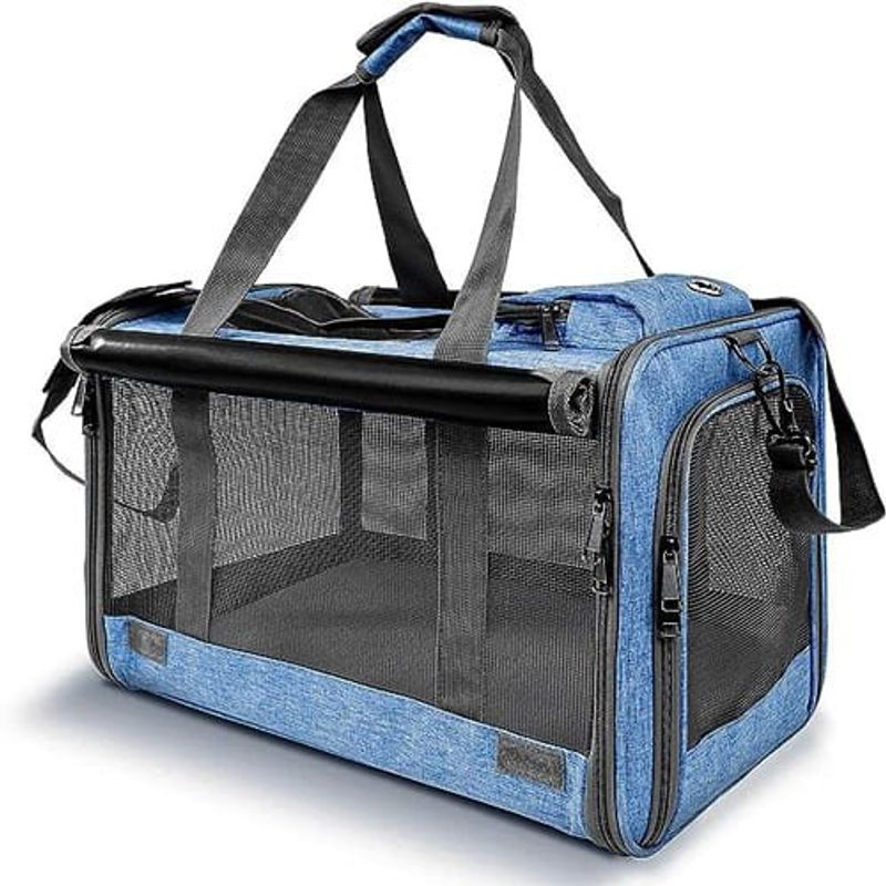 bolsa de transporte pet gapzer para cães e gatos a-bi