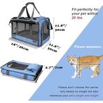 bolsa de transporte pet gapzer para cães e gatos a-bi