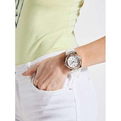 Relógio Feminino Guess Branco U1053L2 A-BI