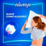 absorvente always noites tranquilas xg 26 unidades