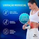 massageador corporal eletrico portátil orbit touch