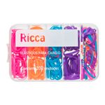 elásticos coloridos ricca com case