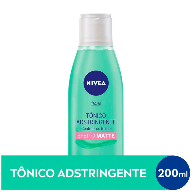 tônico nivea adstringente controle do brilho 200ml