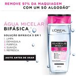 água micelar solução de limpeza facial bifásica 200ml