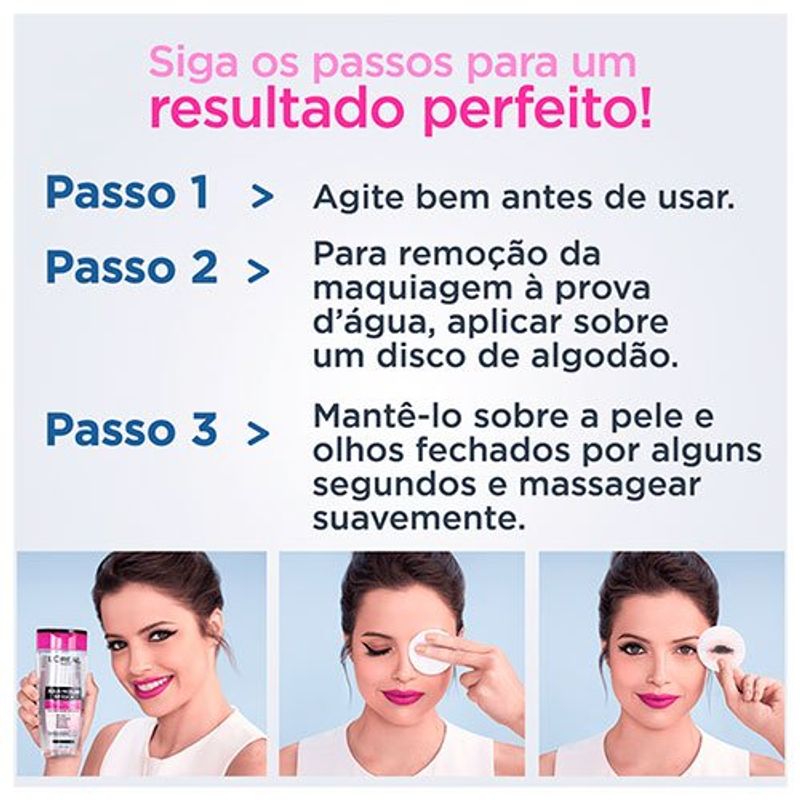 água micelar solução de limpeza facial bifásica 200ml