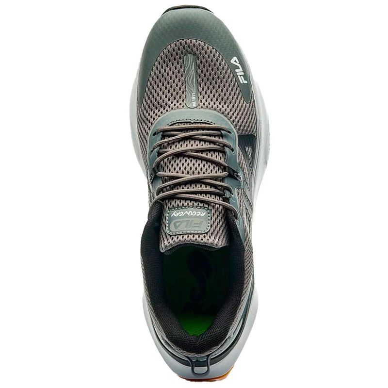 tênis masculino nº 38 fila recovery grafite (mp)