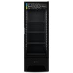 refrigerador expositor vertical metalfrio optima all black - vb52a