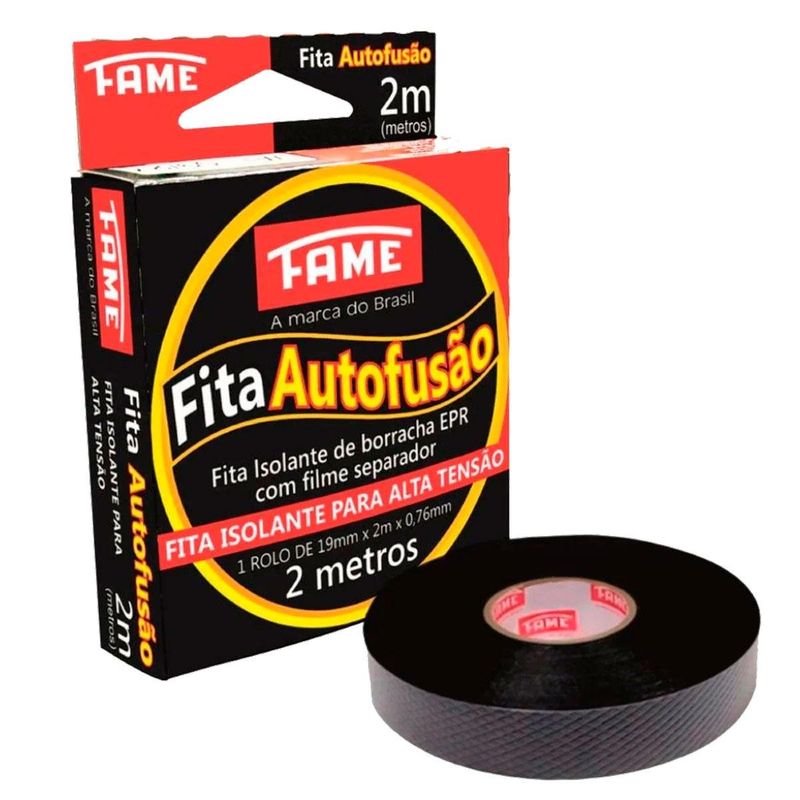 fita isolante fame auto fusão 19mmx2mx0,76mm (mp)