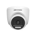 câmera de segurança hikvision analógica hybrid light turret 1080p ds-2ce76d0t-lpfs(2.8mm) (mp)