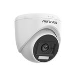 câmera de segurança hikvision analógica hybrid light turret 1080p ds-2ce76d0t-lpfs(2.8mm) (mp)