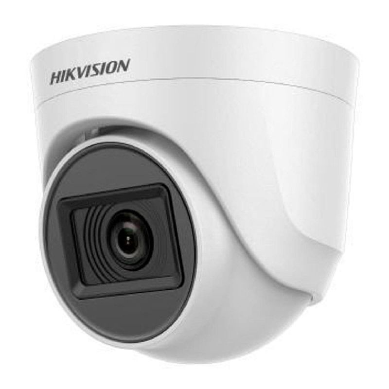 câmera de segurança hikvision analógica turret 1080p ds-2ce76d0t-itpf(2.8mm) (mp)