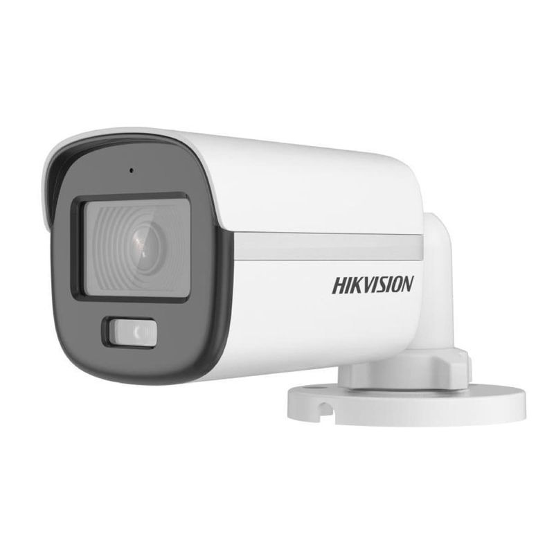 câmera de segurança hikvision analógica colorvu bullet 3k 5mp ds-2ce10kf0t-pfs(2.8mm) (mp)