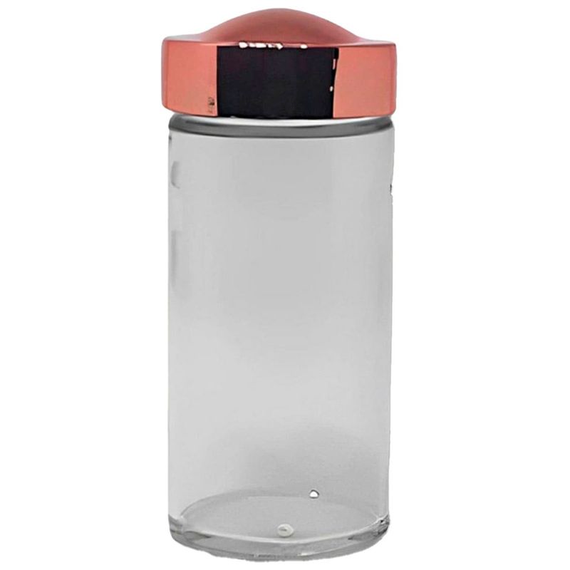 conjunto wellmix porta condimentos de 90ml com suporte rose (mp)