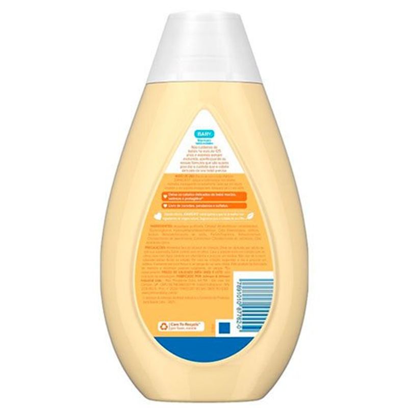 condicionador johnson & johnson baby ph balanceado 400ml