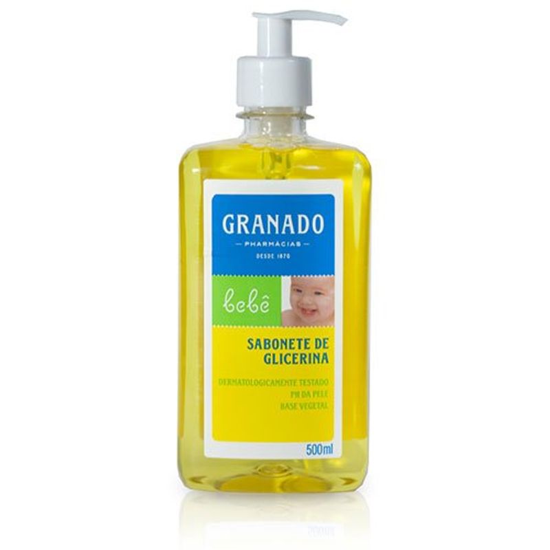 sabonete líquido bebê tradicional 500ml granado