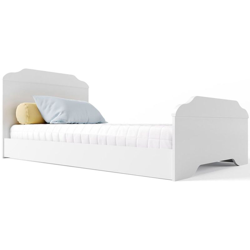 berço mini cama infantil mel 3 em 1 branco