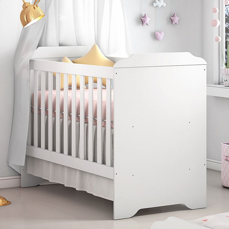 berço mini cama infantil mel 3 em 1 branco