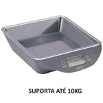 balança de cozinha digital a wellmix quadrada tigela plástico 10kg (mp)
