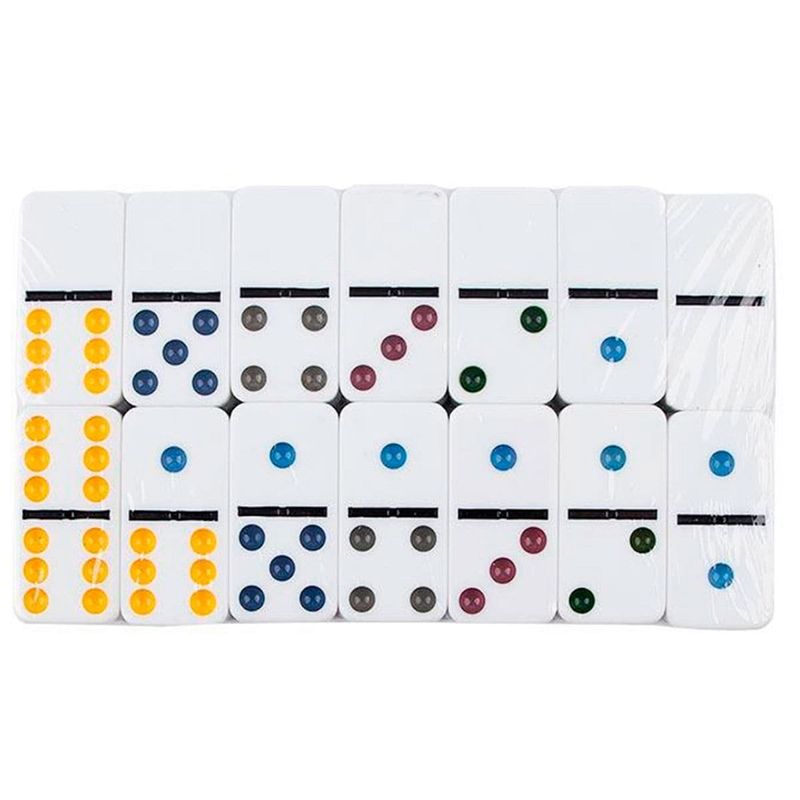 jogo wellmix 28 pe as domin pontos coloridos (mp)