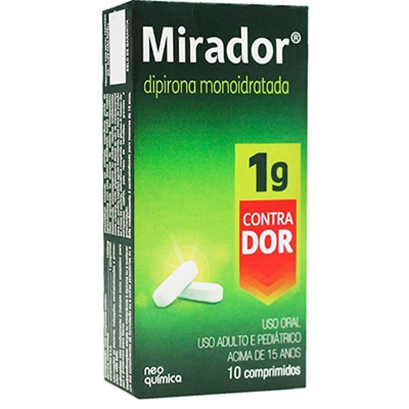 mirador 1g 10 comprimidos neo quimica similar