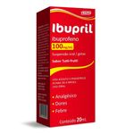 ibupril 100mg/ml suspensão gotas 20ml teuto