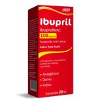 ibupril 100mg/ml suspensão gotas 20ml teuto
