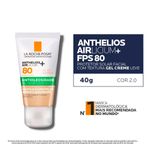 protetor solar facial anthelios airlicium+ la roche-posay fps80 cor 2.0 40g