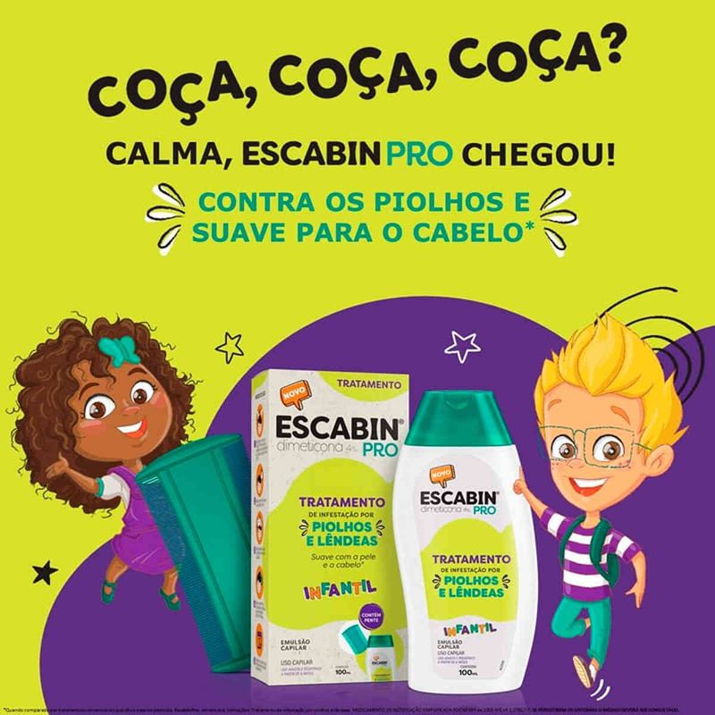escabin pro 4% emulsão capilar 100ml cosmed referência