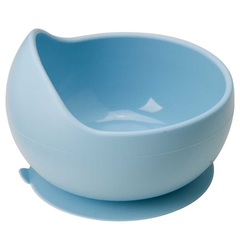 pratinho buba bowl silicone azul 15633