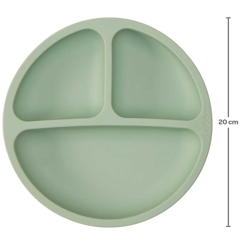 pratinho buba silicone verde 15632