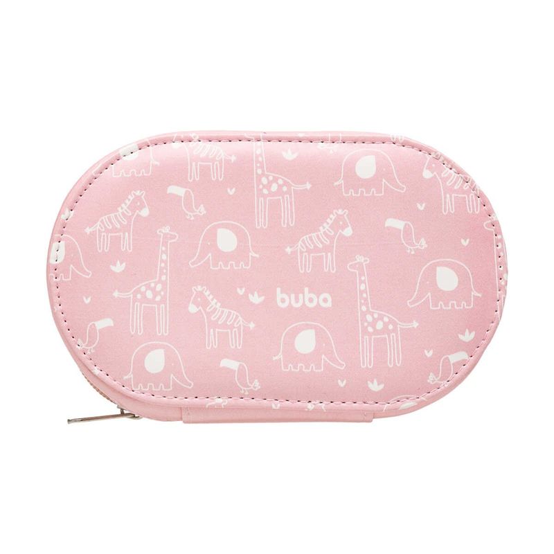 kit cuidados buba com estojo rosa 16240