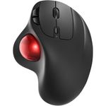 mouse trackball sem fio nulea a-bi