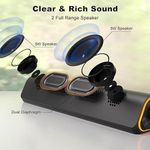 alto-falantes bluetooth soulion r50 a-bi